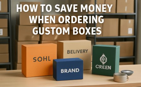 Money-Saving Tips for Ordering Custom Boxes