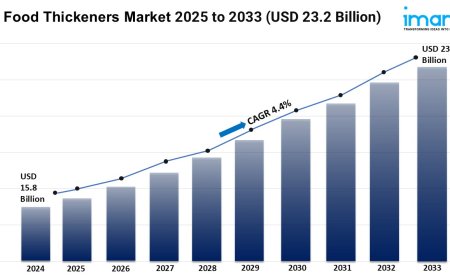 Food Thickeners Market Share, Size, Growth, and Forecast 2025-2033