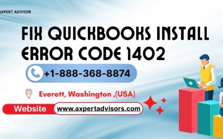Resolve QuickBooks Install Error Code 1402 Today