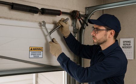 When To Call For Garage Door Spring Repair Services?