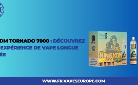 RandM Tornado 7000 : Découvrez une expérience de vape longue durée