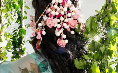 Luxury Flower Jewellery Set – Exquisite Craftsmanship