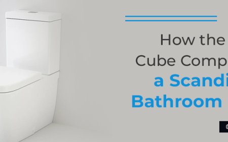How the Caroma Cube Complements a Scandinavian Bathroom Design