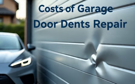 What Are the Costs of Garage Door Dents Repair