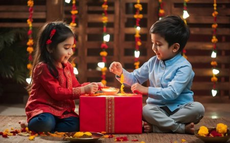 How to Surprise Your Brother with Rakhi and Sweets Online Delivery