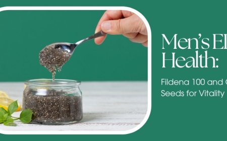 Men’s ED Health: Fildena 100 and Chia Seeds for Vitality