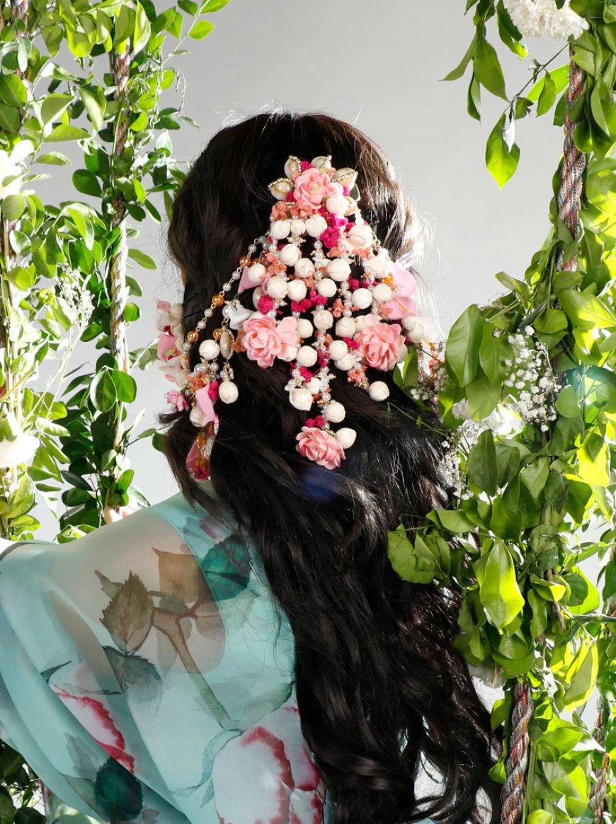 Luxury Flower Jewellery Set – Exquisite Craftsmanship