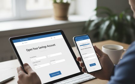 how to open a savings account online