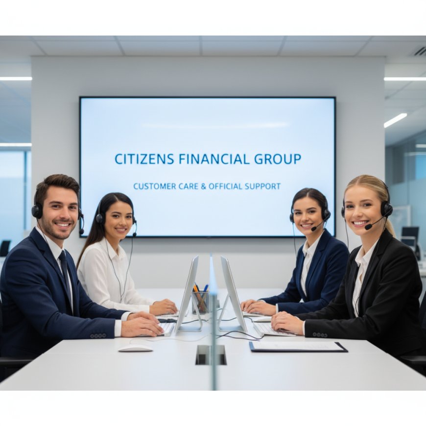 Citizens Financial Group Customer Care & Toll Free Number – Official Support