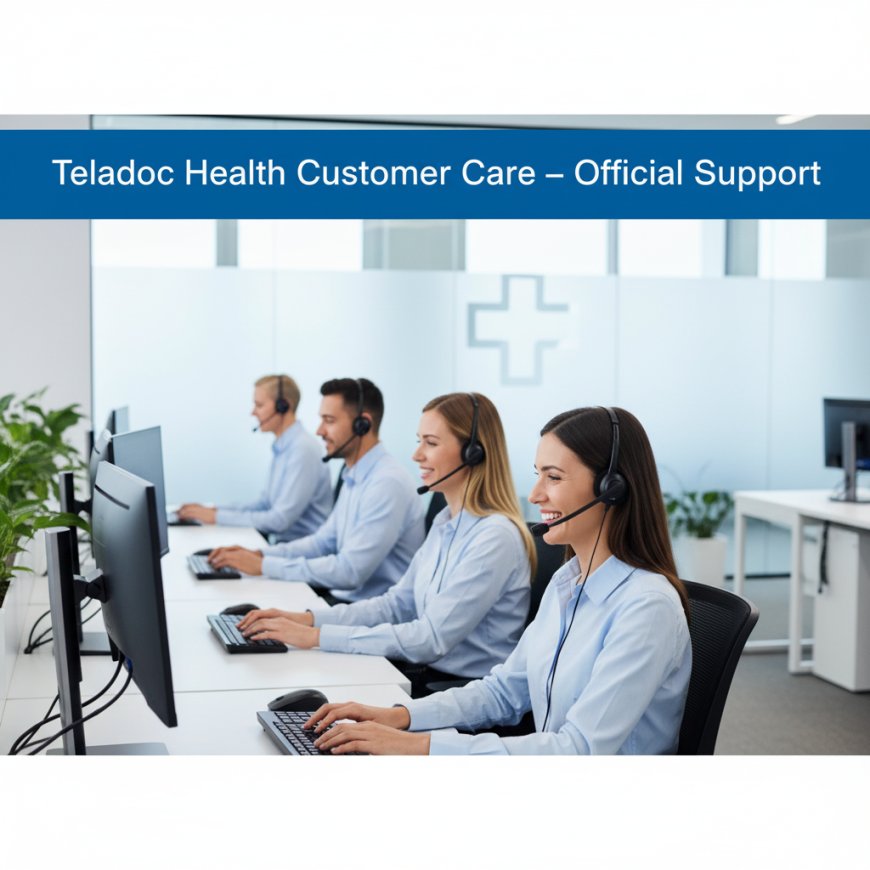 Teladoc Health Customer Care & Toll Free Number – Official Support