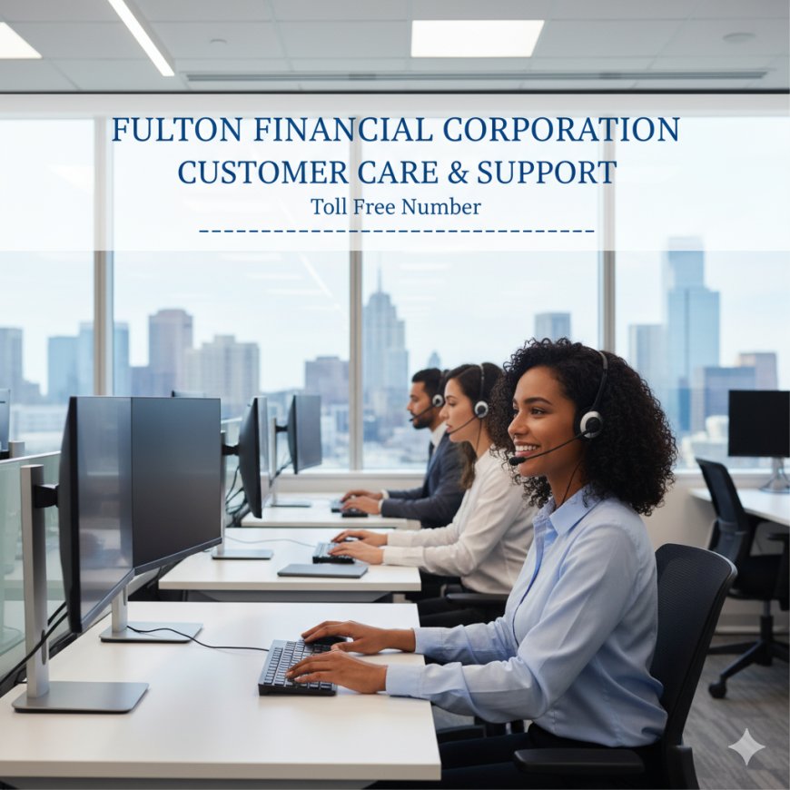 Fulton Financial Corporation Customer Care & Toll Free Number – Official Support