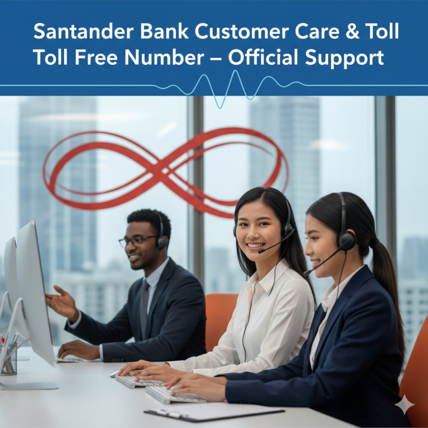 Santander Bank Customer Care & Toll Free Number – Official Support