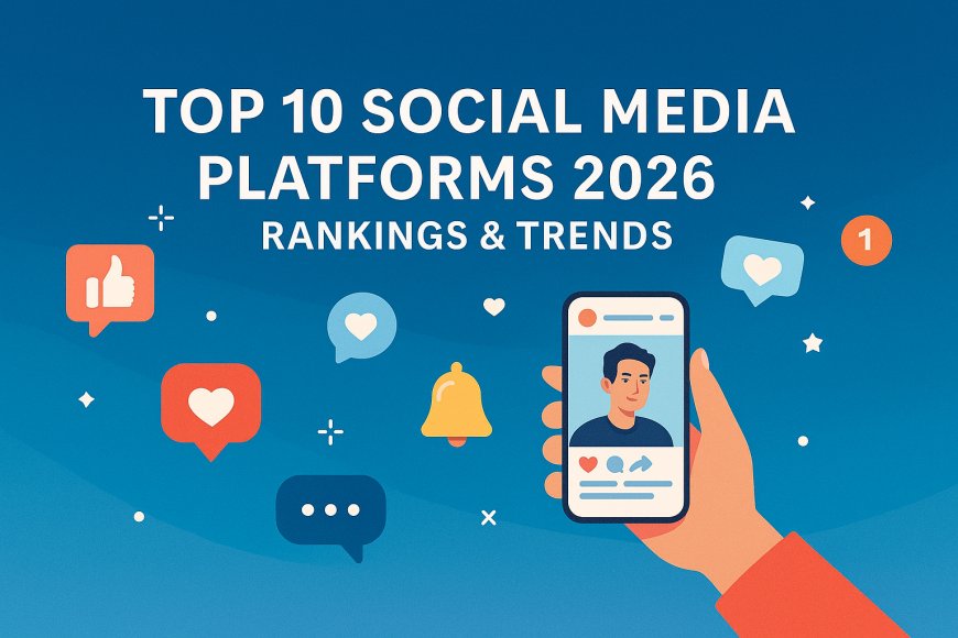 Top 10 Social Media Platforms 2026: Rankings & Trends